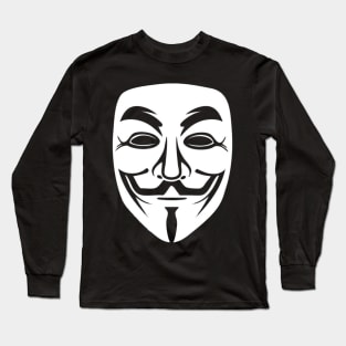 anonymous mask Long Sleeve T-Shirt